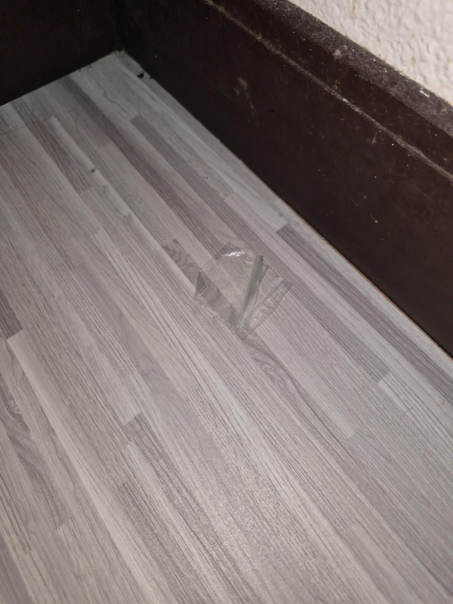 Here is the empty bag of drugs in the room where I stayed. 