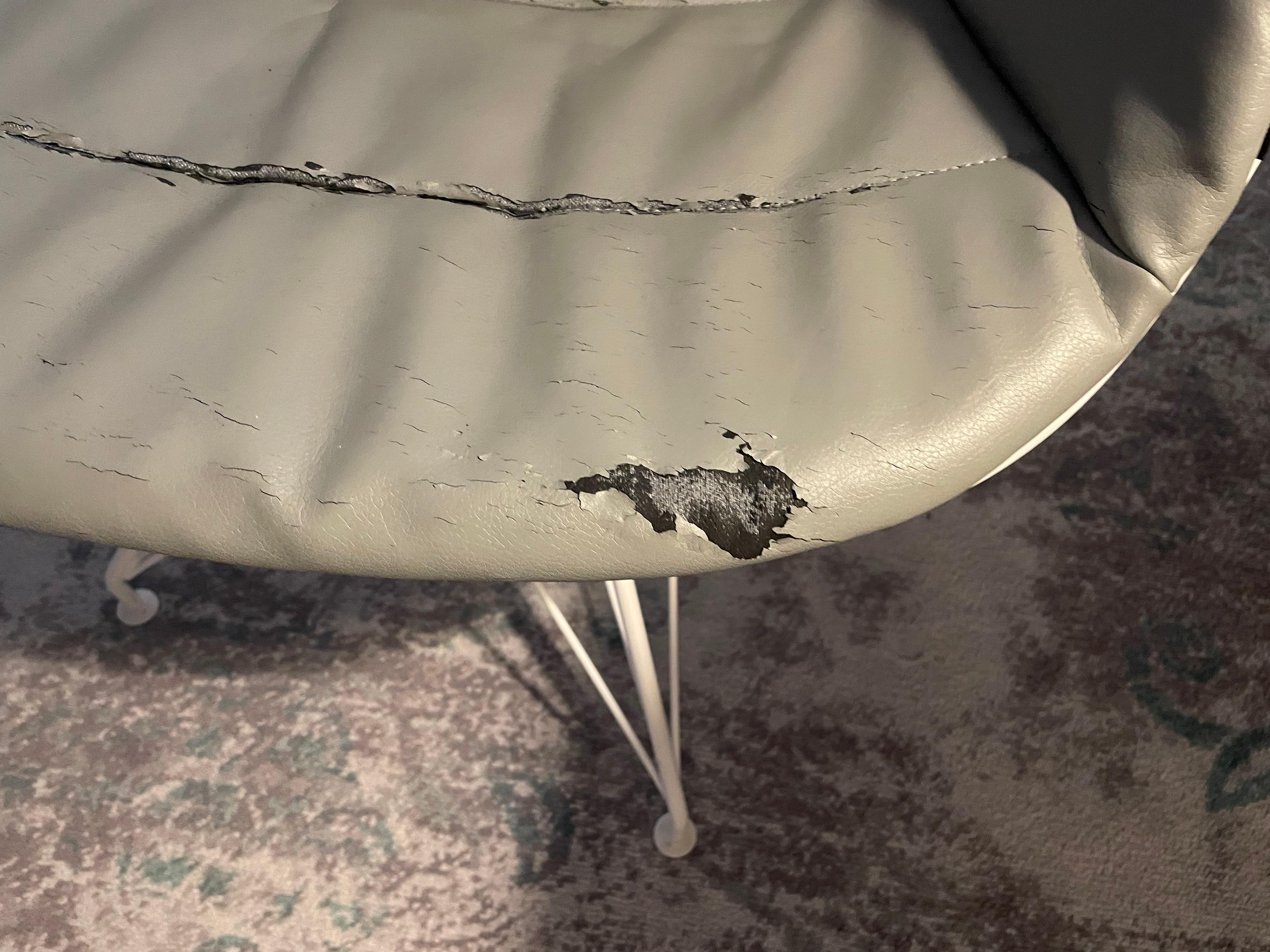 Room’s only chair.