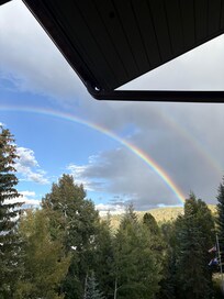 View from living room