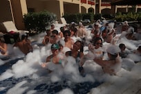 The foam pool party was so fun definitely don’t miss that