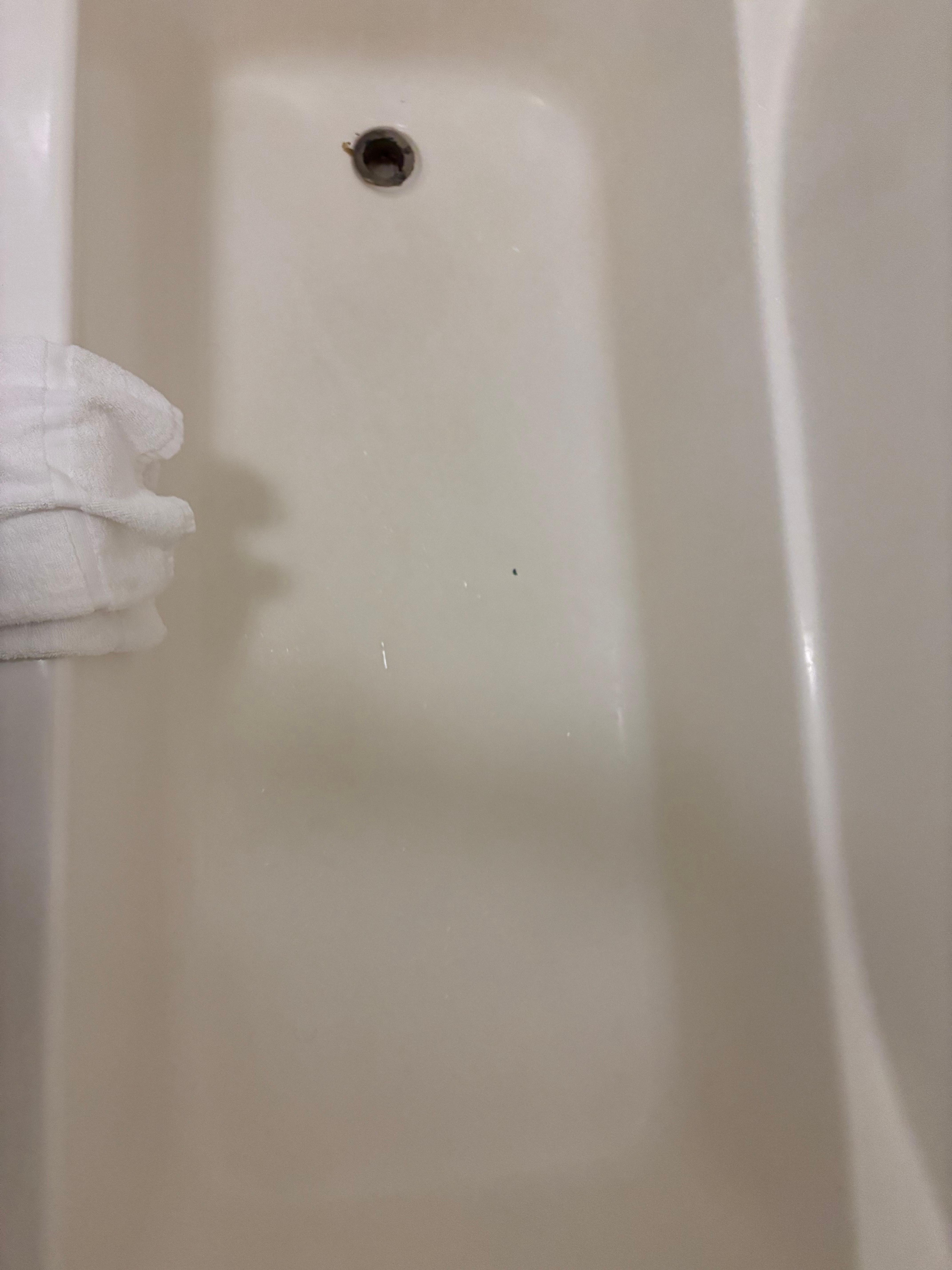 Bathtub in room