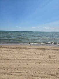 Beach view from Bayview Memorial Park