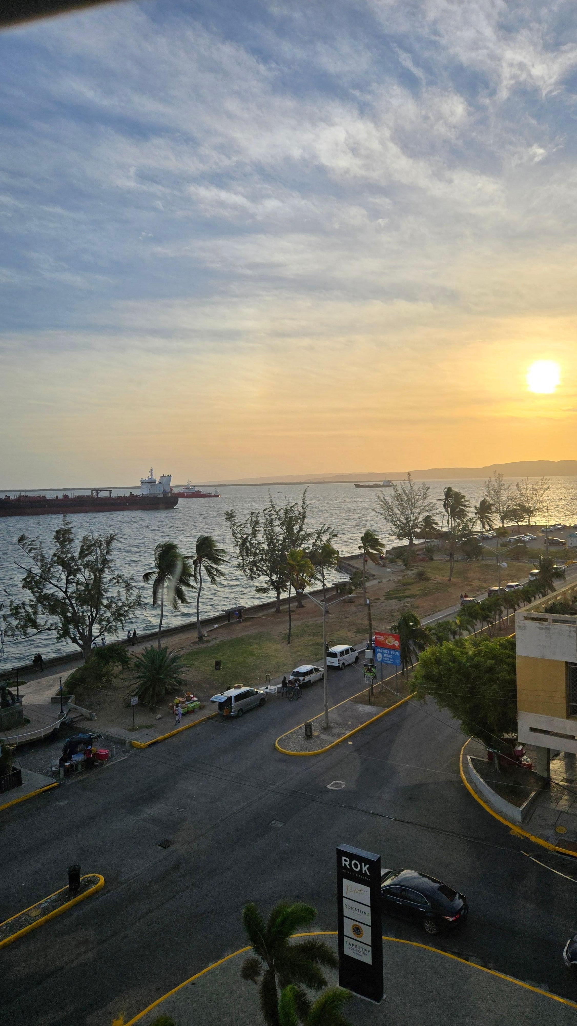 view from the room on 6th floor