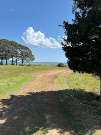 Short walk to the private beach