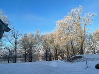 Vy från lägenheten.