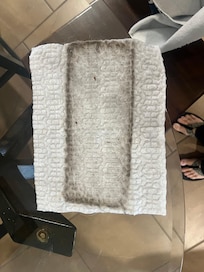 I used my swifter and this is what came off the floors.