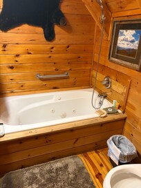 Soaking tub upstairs