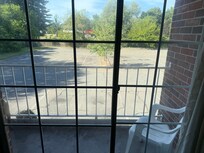 Lovely view of the parking lot