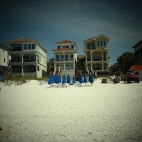 Beautiful view of The Palace from The Gulf.
