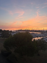 Blick von Balkon