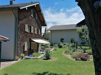 Gartenansicht Unterkunft