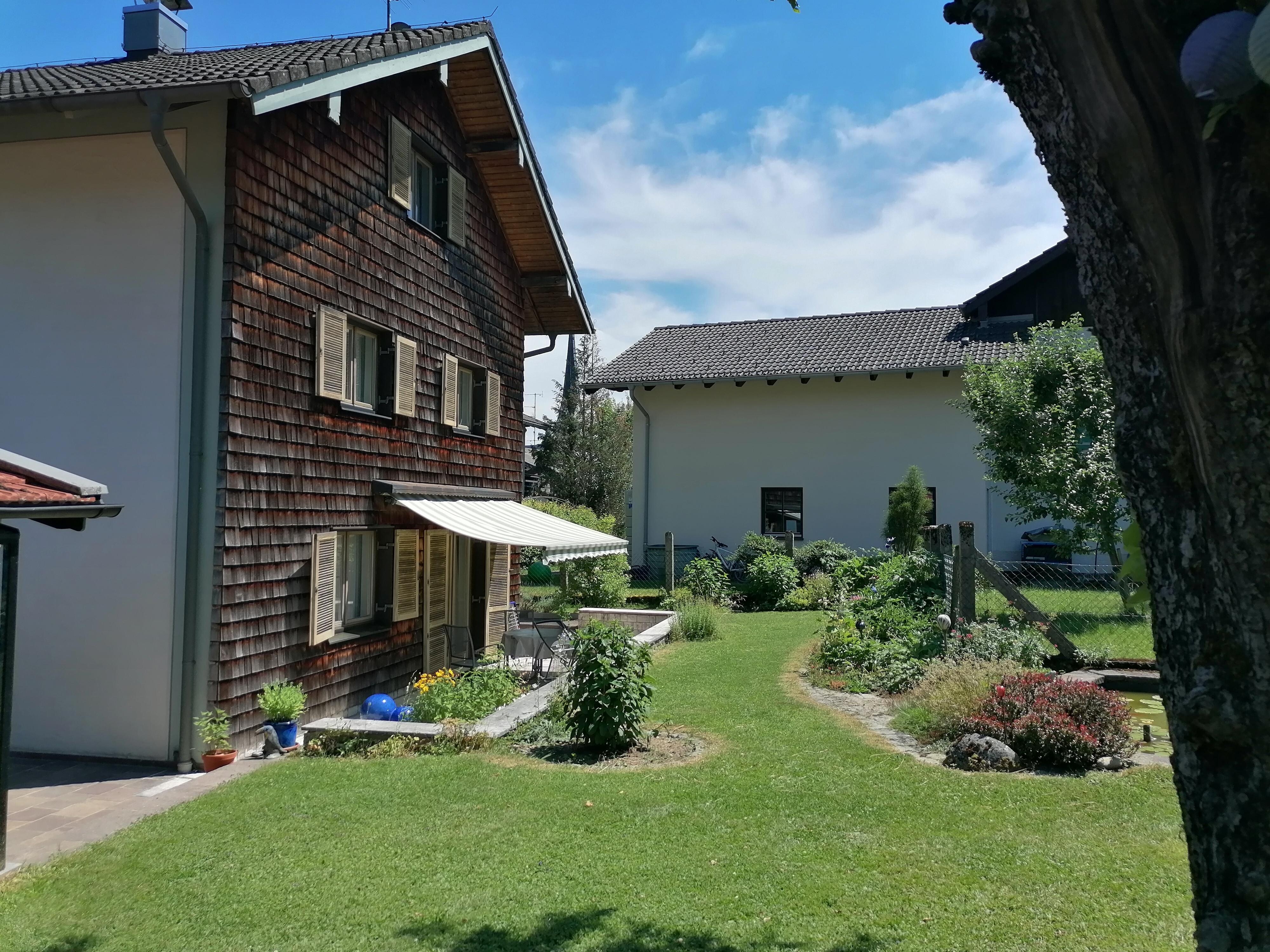 Gartenansicht Unterkunft