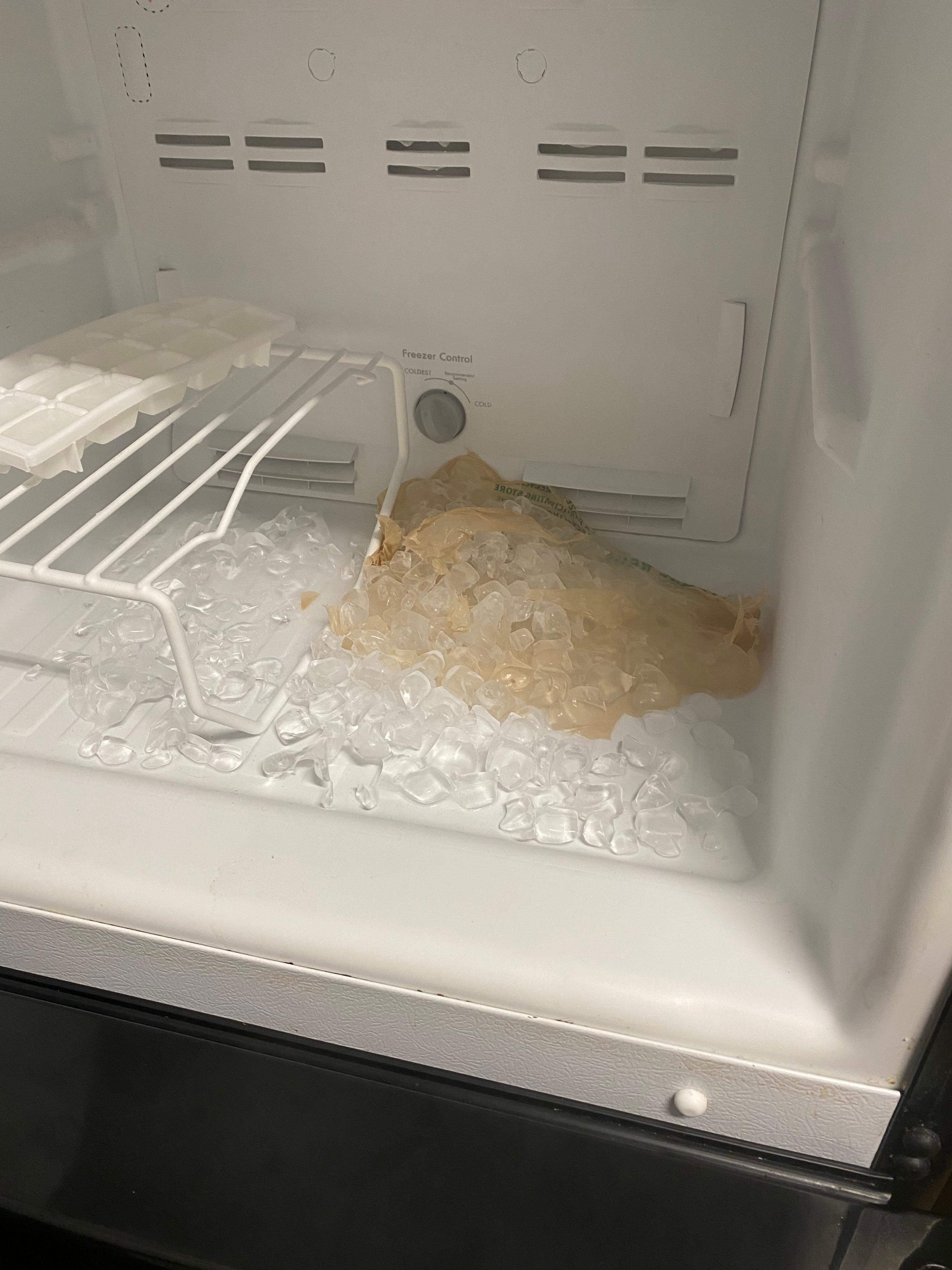 Uncleanliness of refrigerator 