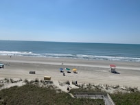 From the balcony.