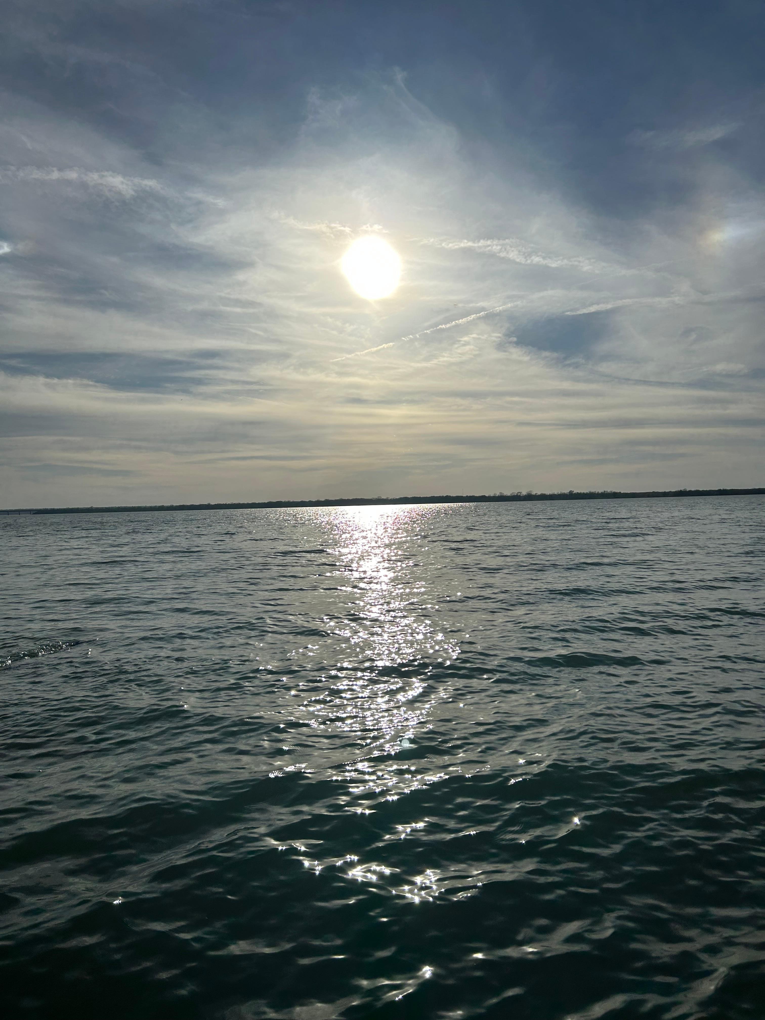 Wide open sky and peaceful tranquility 