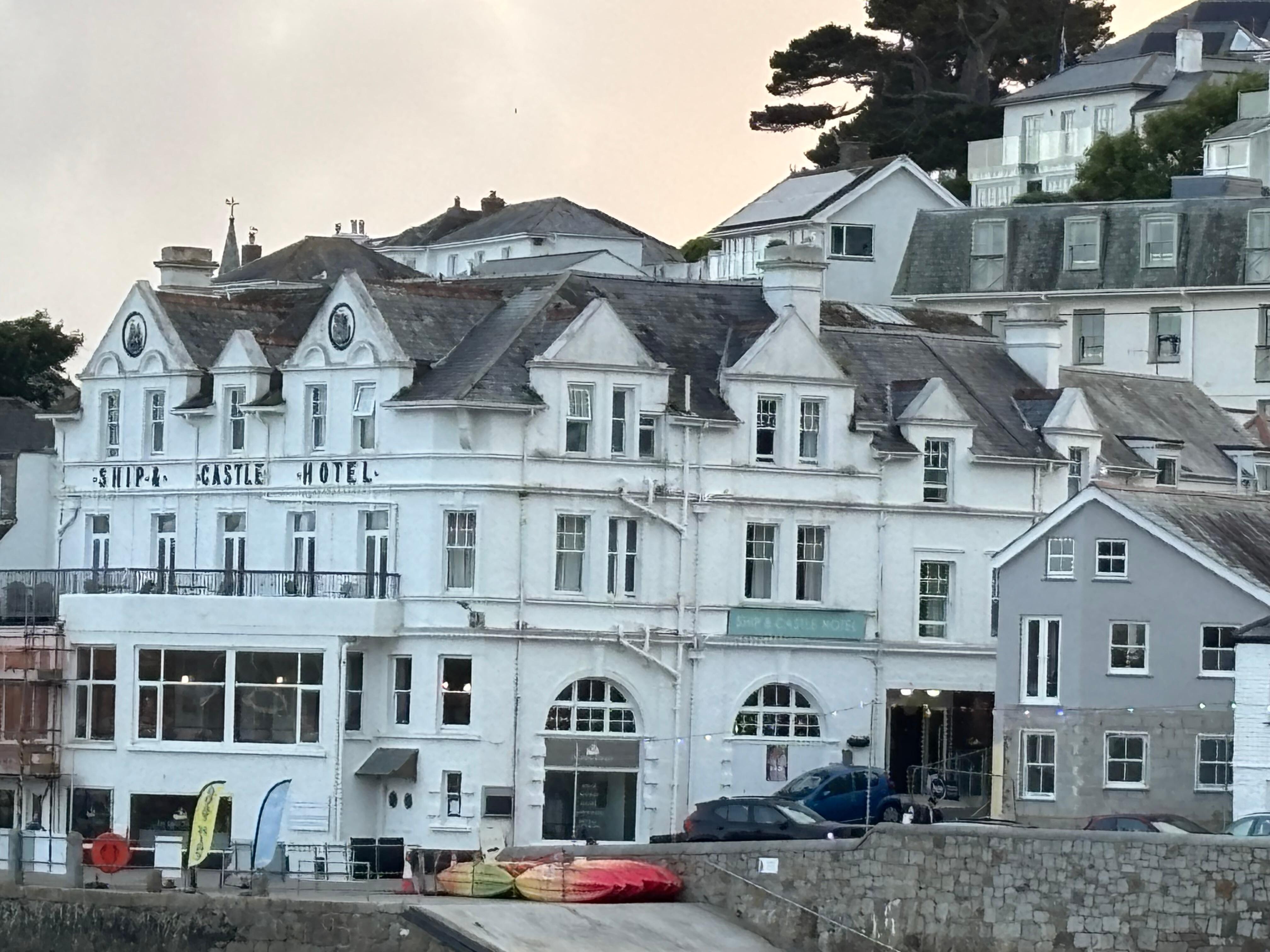 Close up of The Ship & Castle 