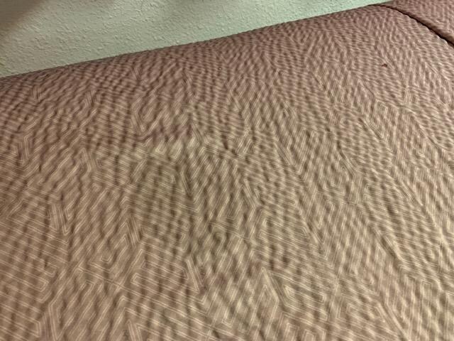 stain on bedspread