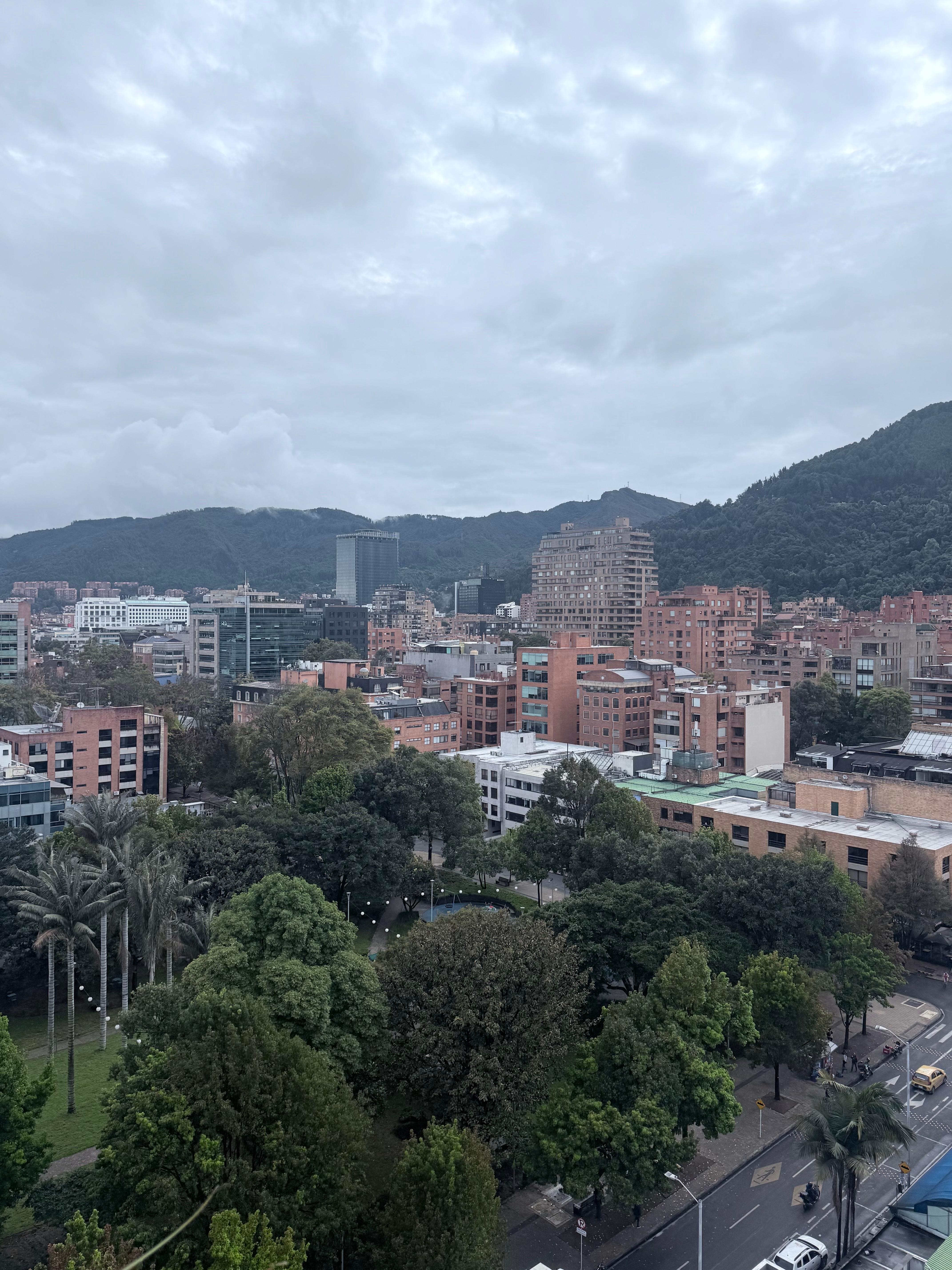 View from the room balcony Parque 93