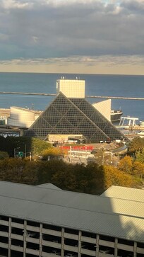 View from hotel