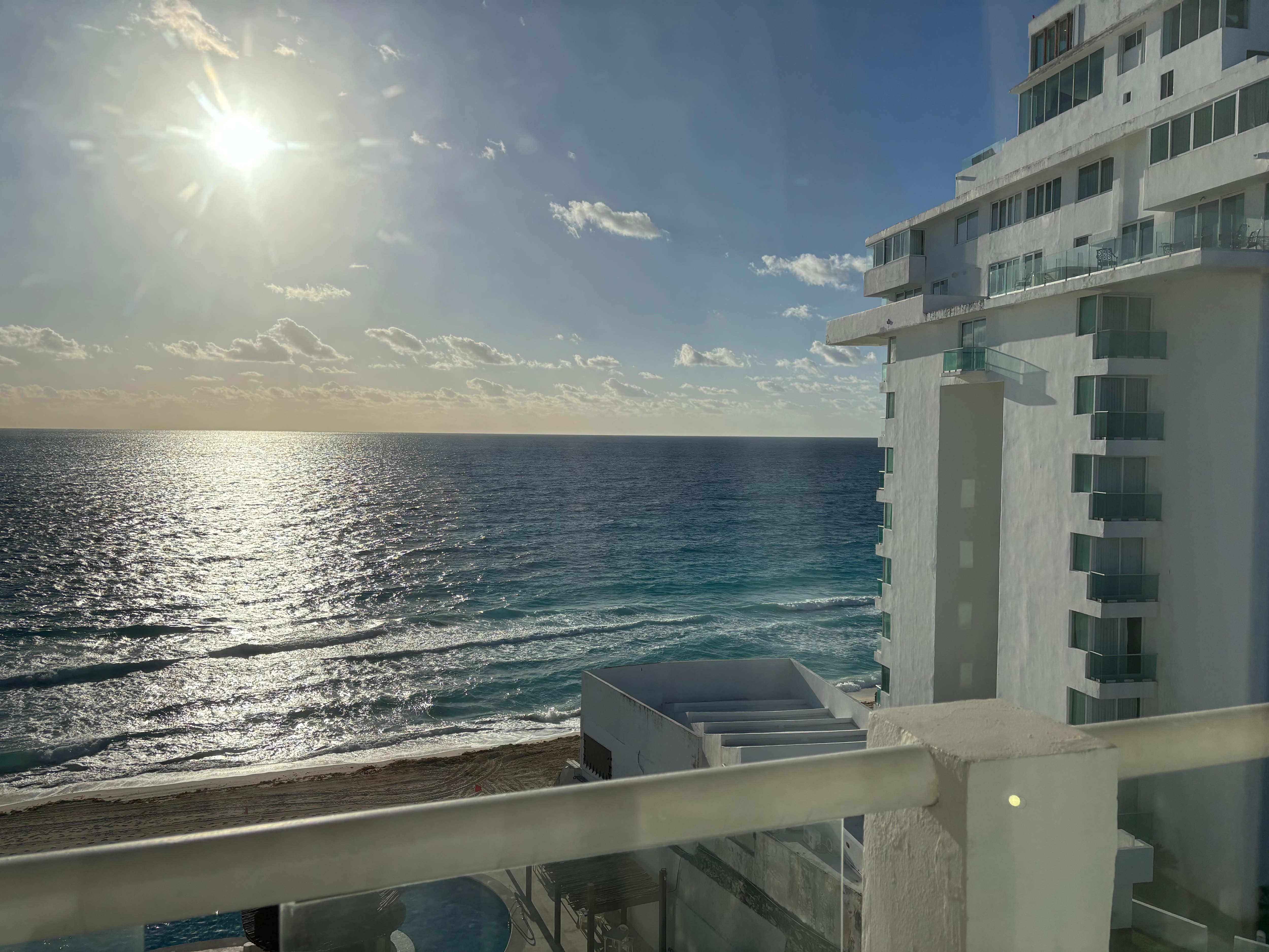 South view from balcony