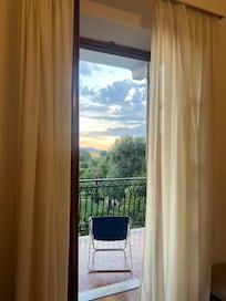 Room with the balcony