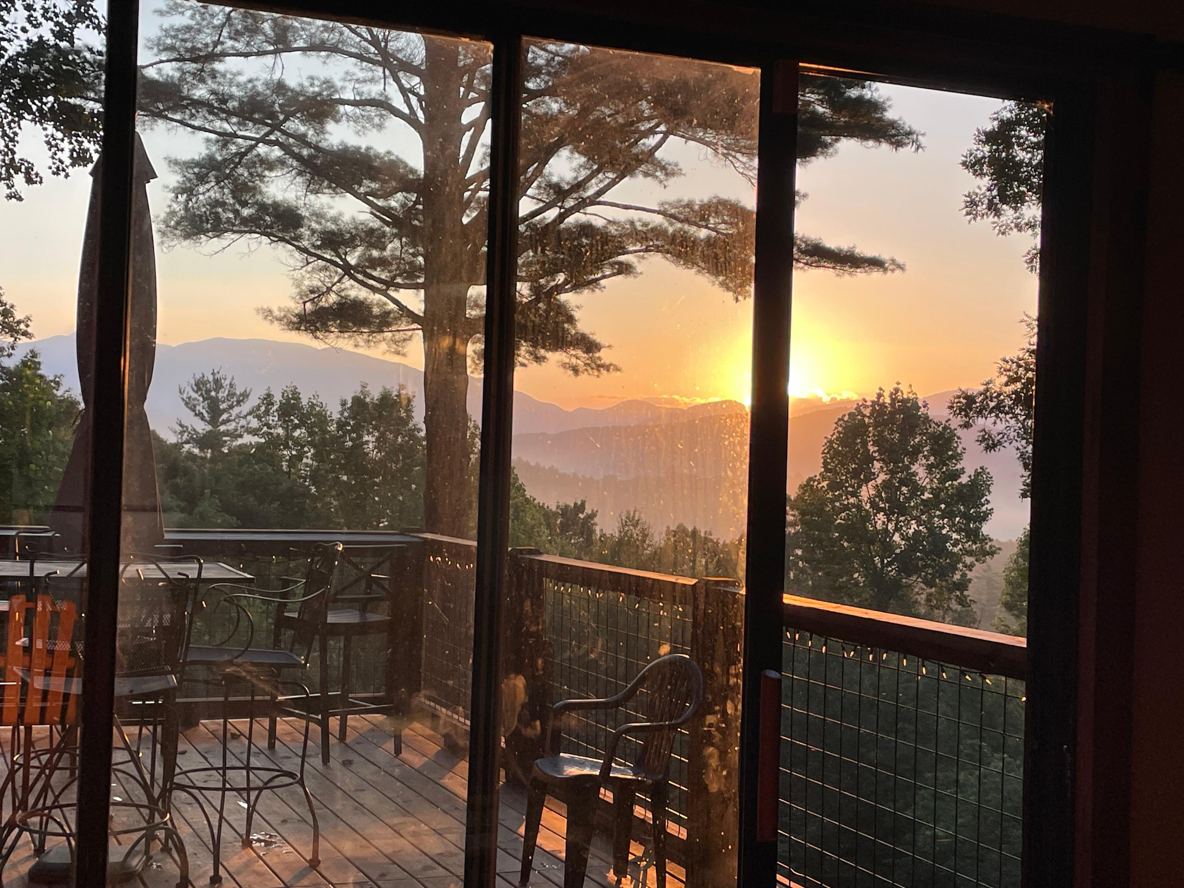 View from the kitchen