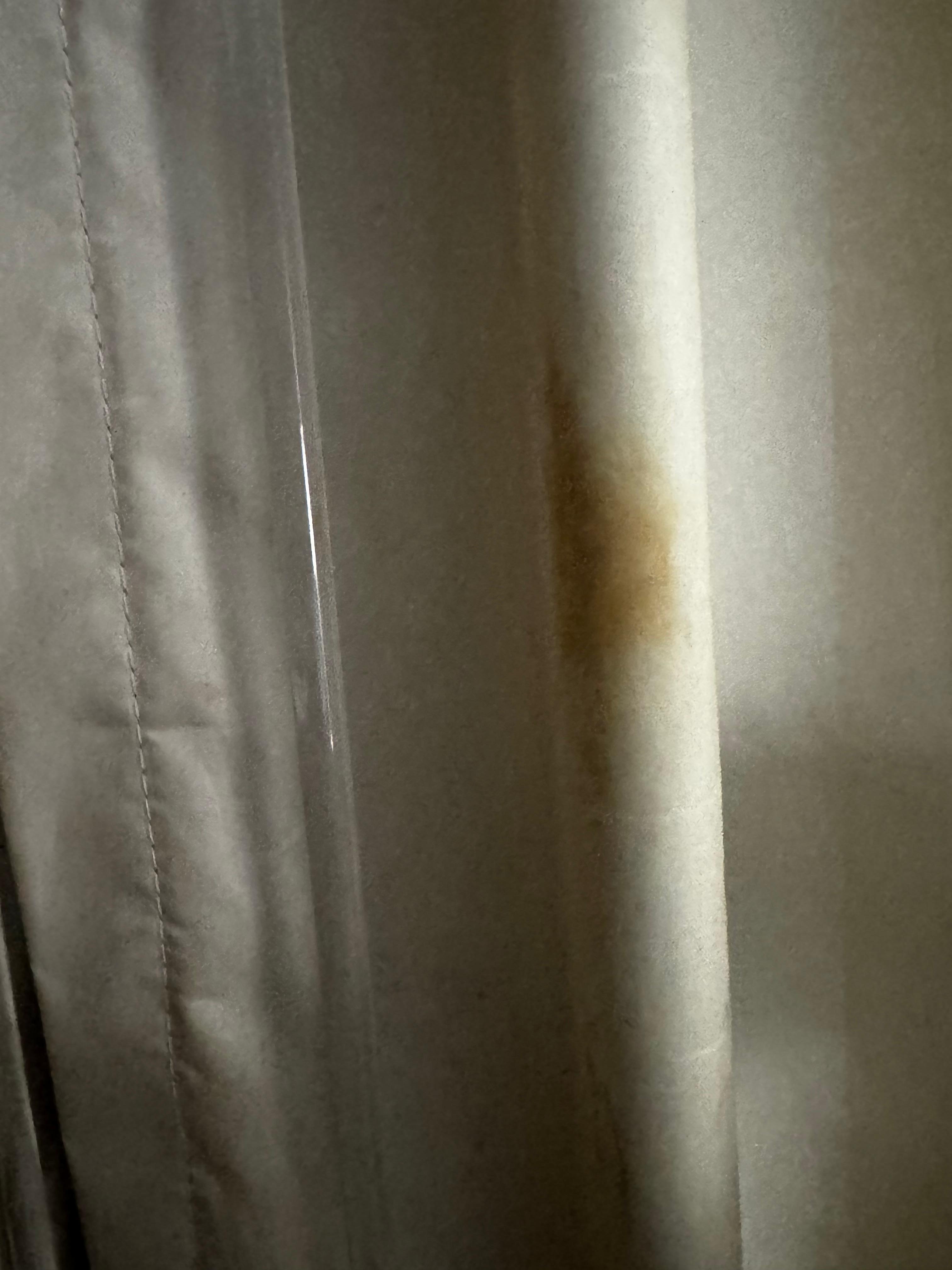 Stains on curtain 