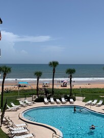 View from condo balcony.