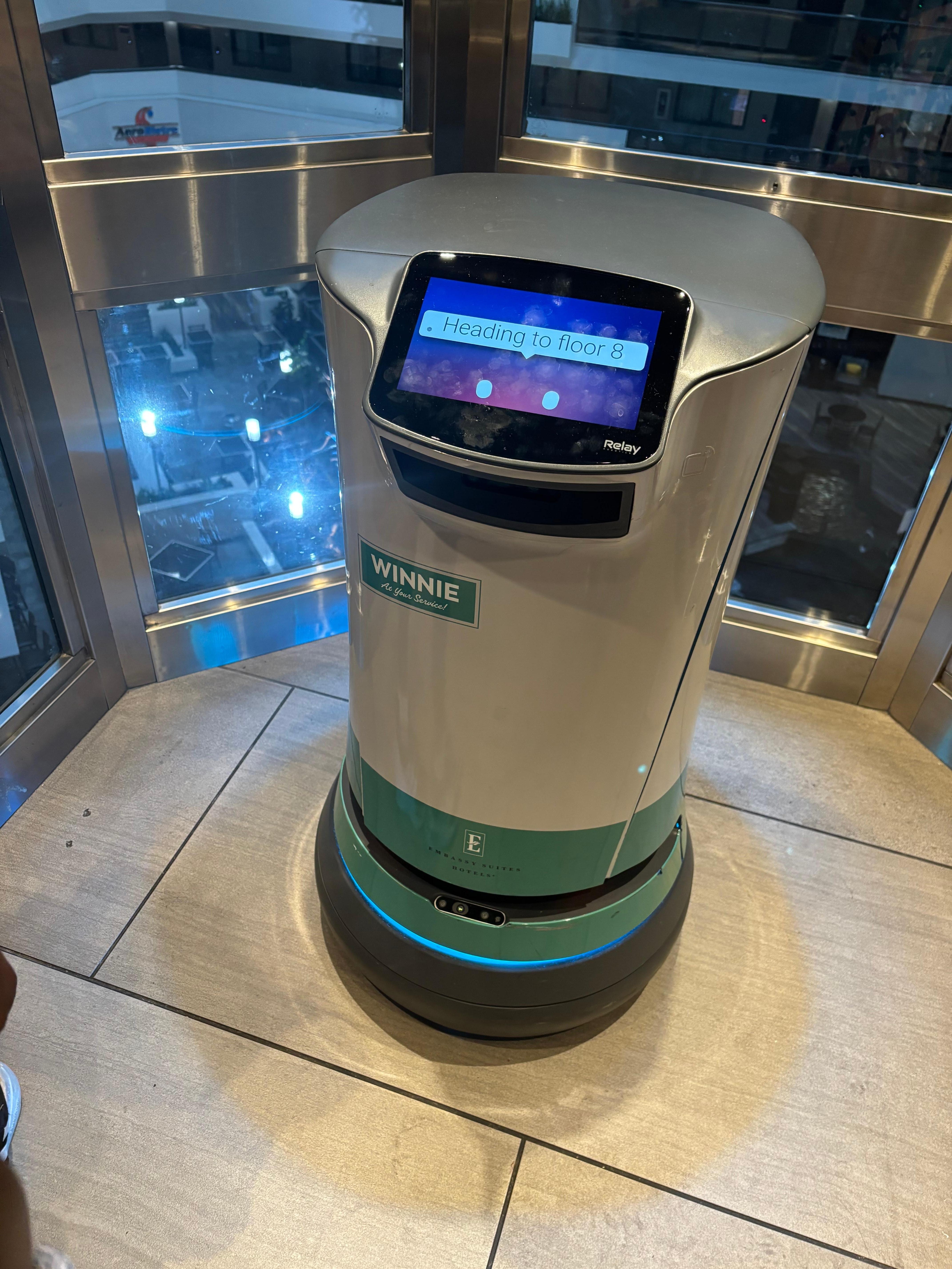 The robot 