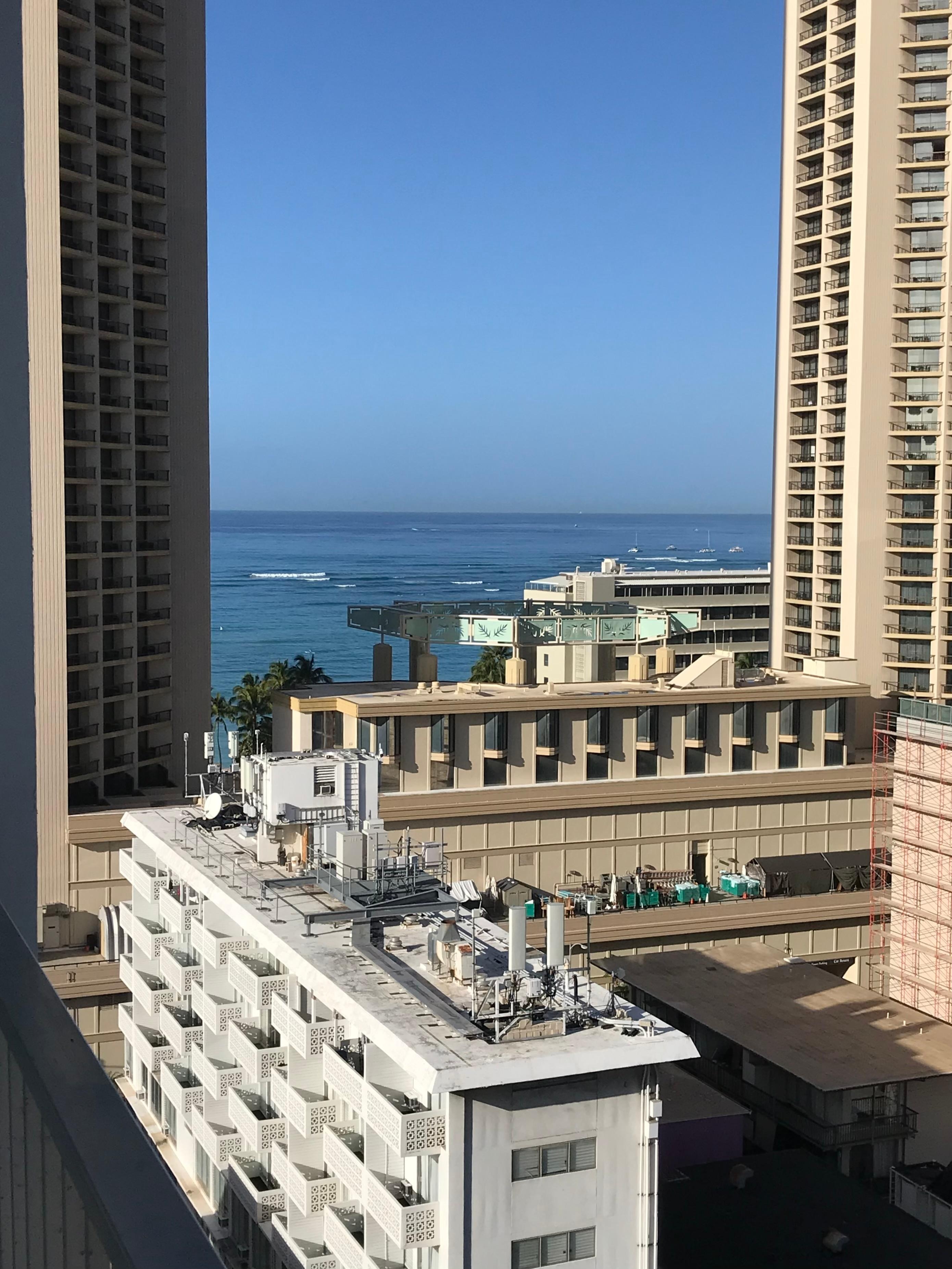 View from the balcony 