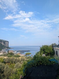 View from villa pario