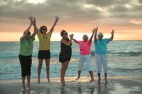 Sunset on âourâ beach
