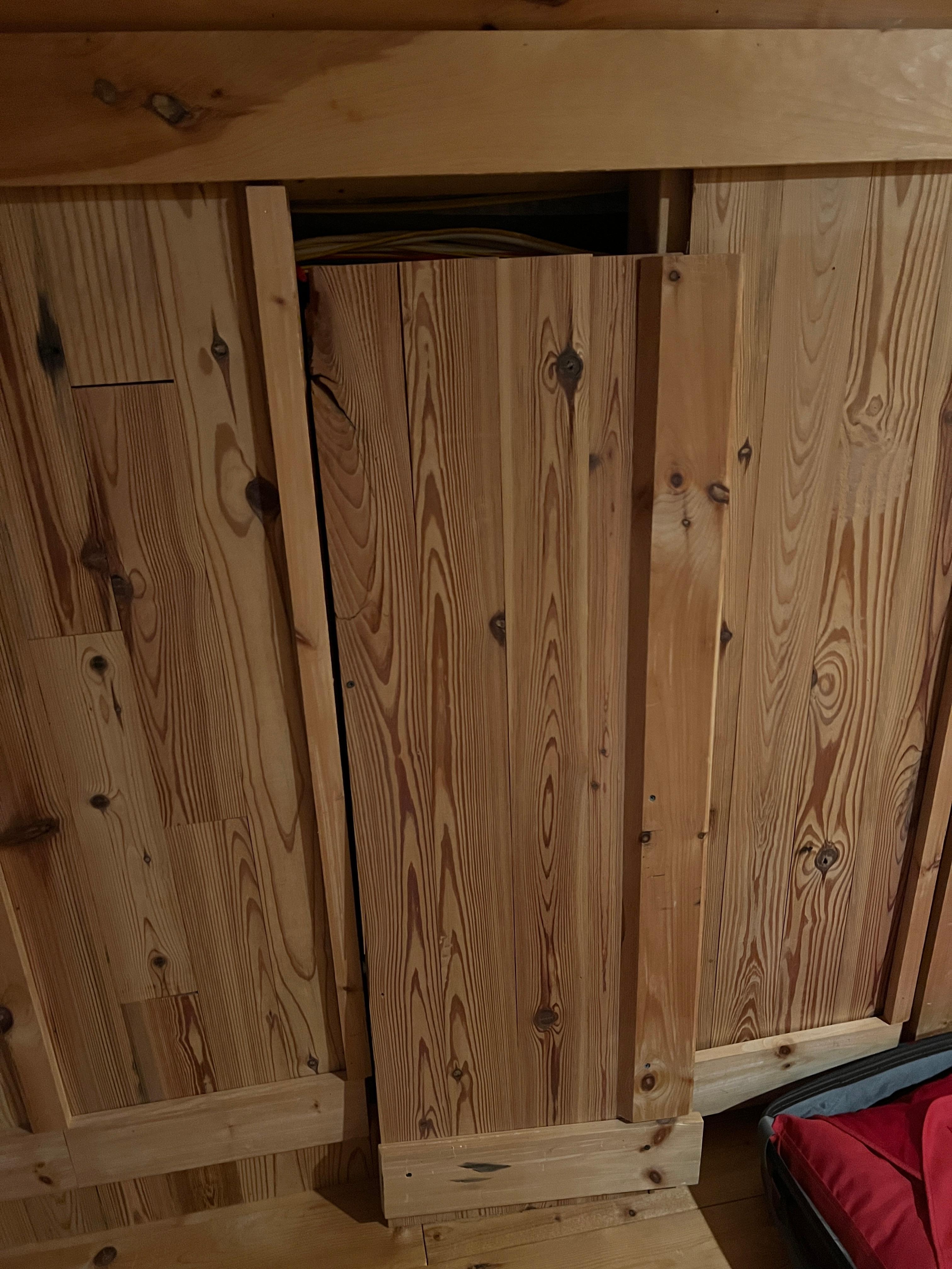 Panel just left open