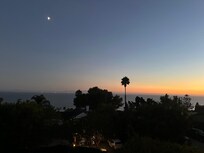 Sunset view.