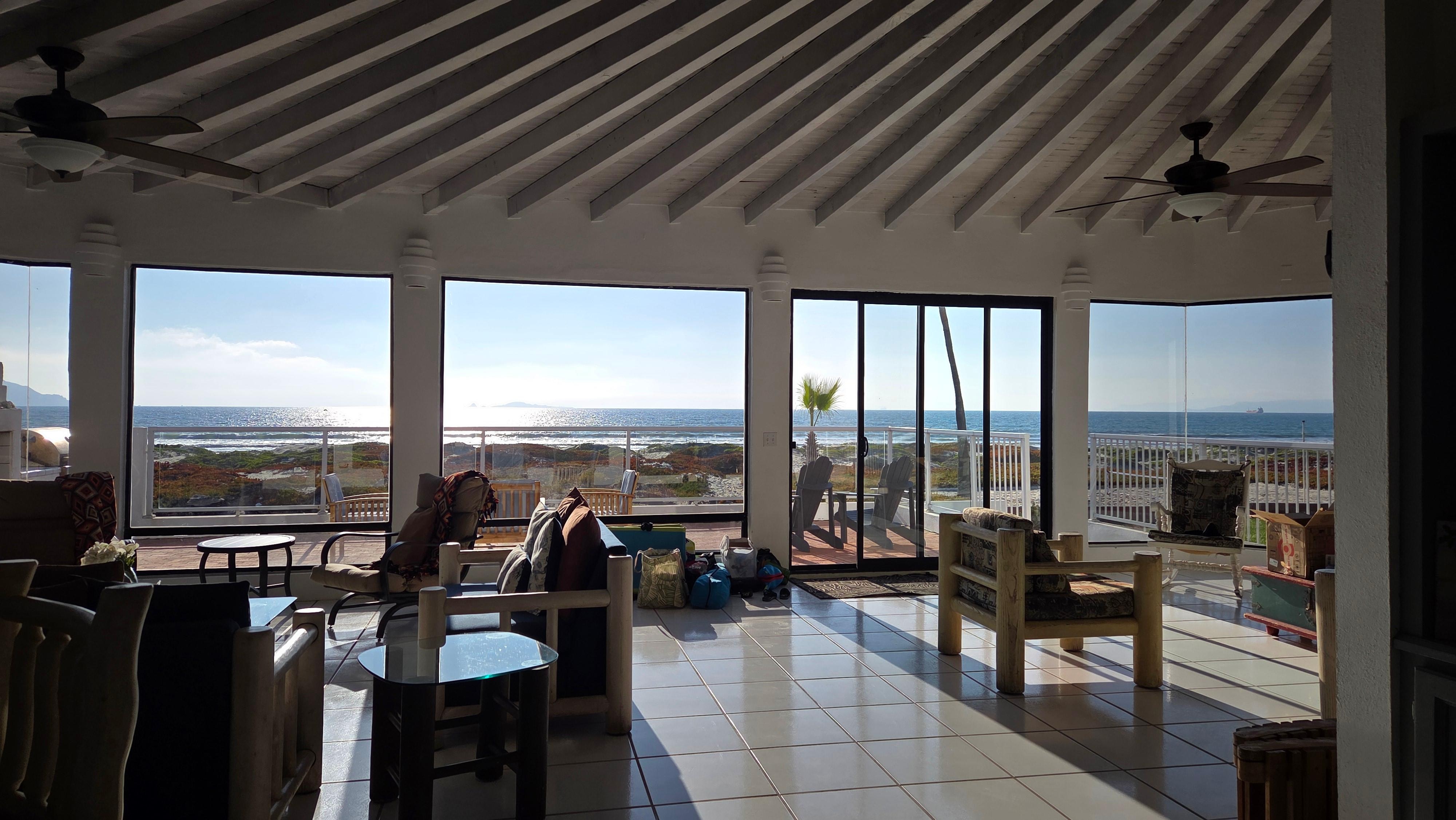 The house is clean, comfortable, and feels like home... oh yeah, it's right on the sand!