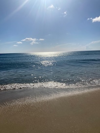 Sunrise from beach.