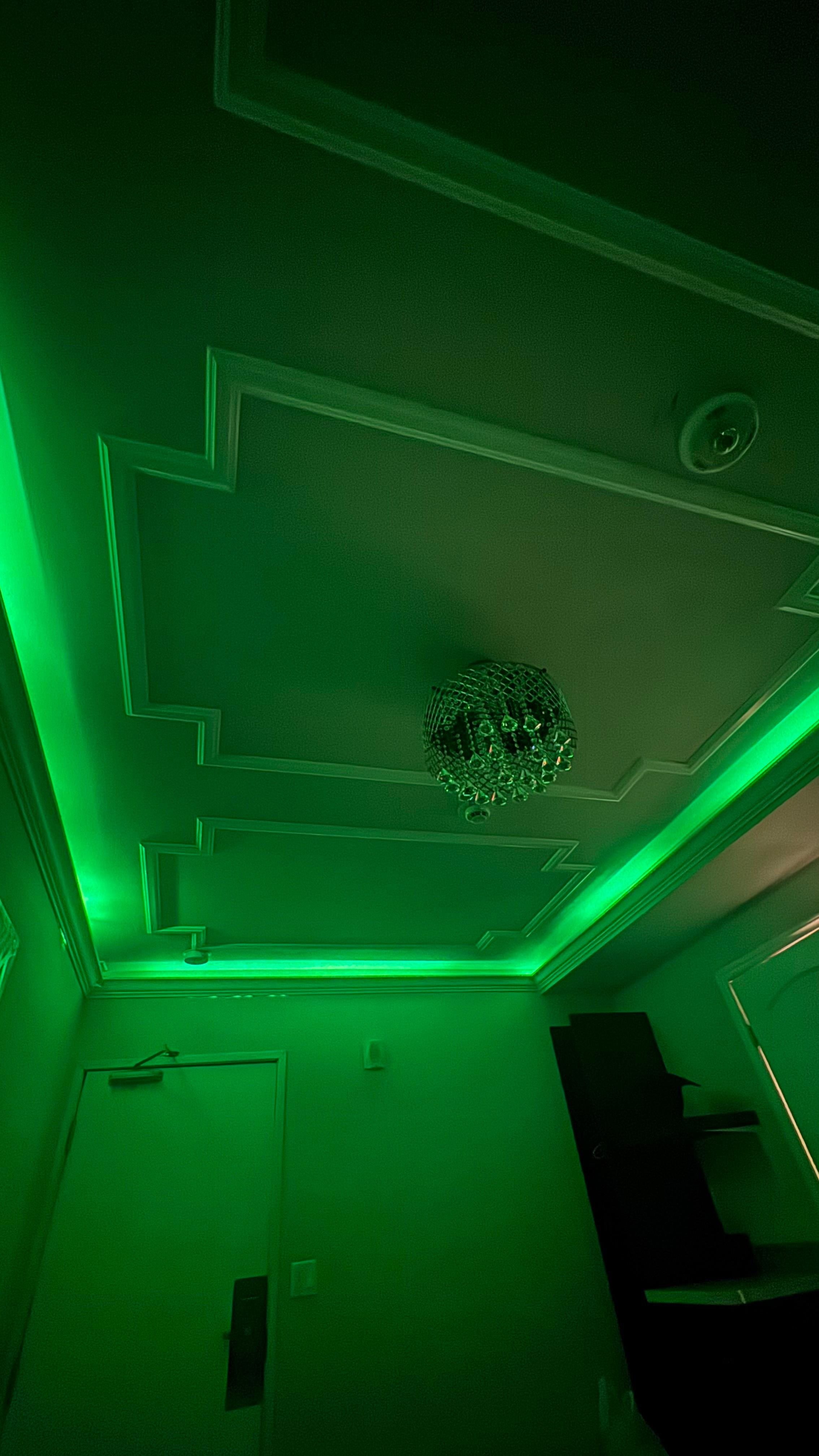 Found a switch in the room that had green light for some reason???? 