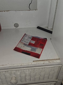 Trash left over from previous renter