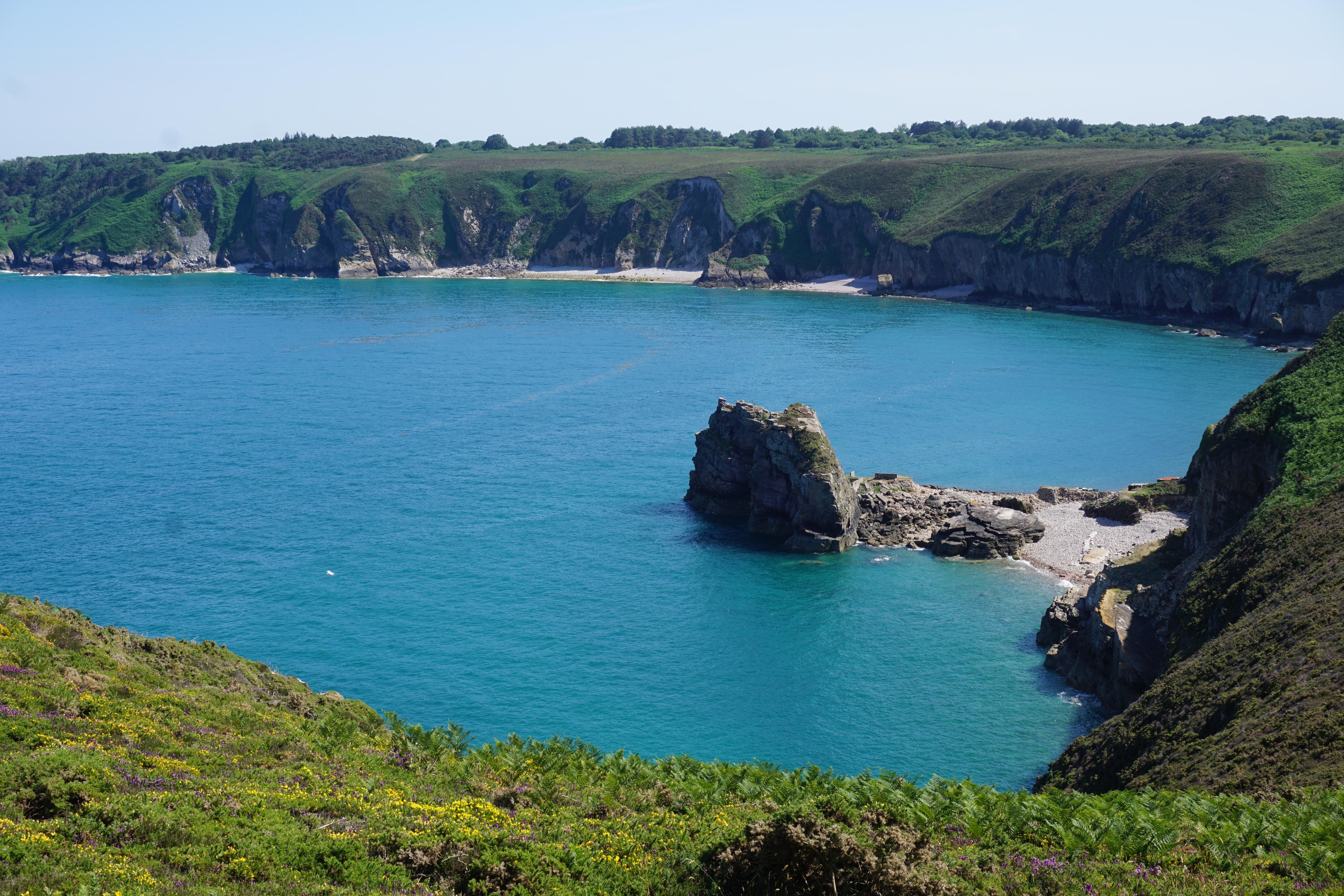 Vue des hauteurs du cap d'Erquy