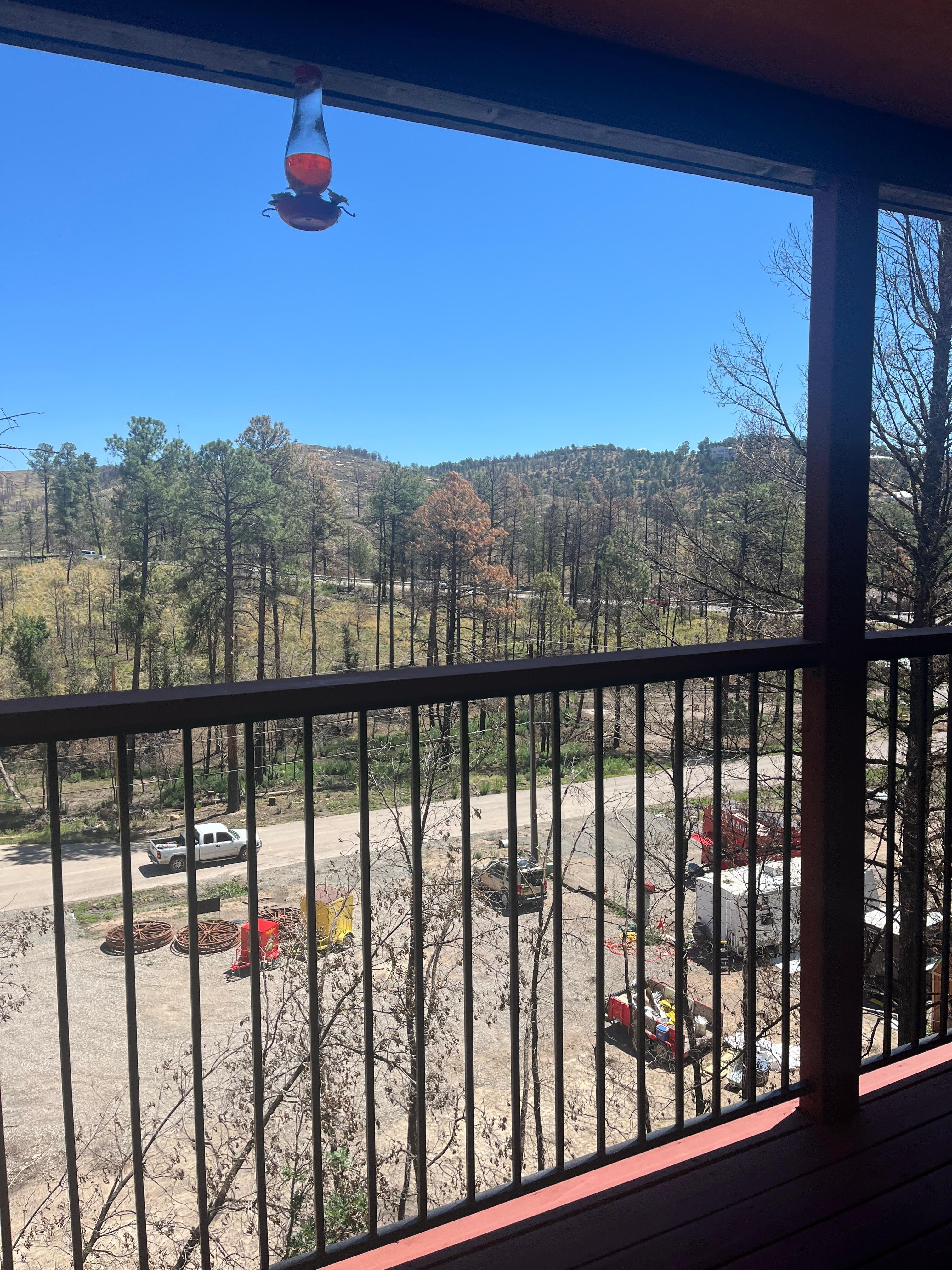 View from main deck