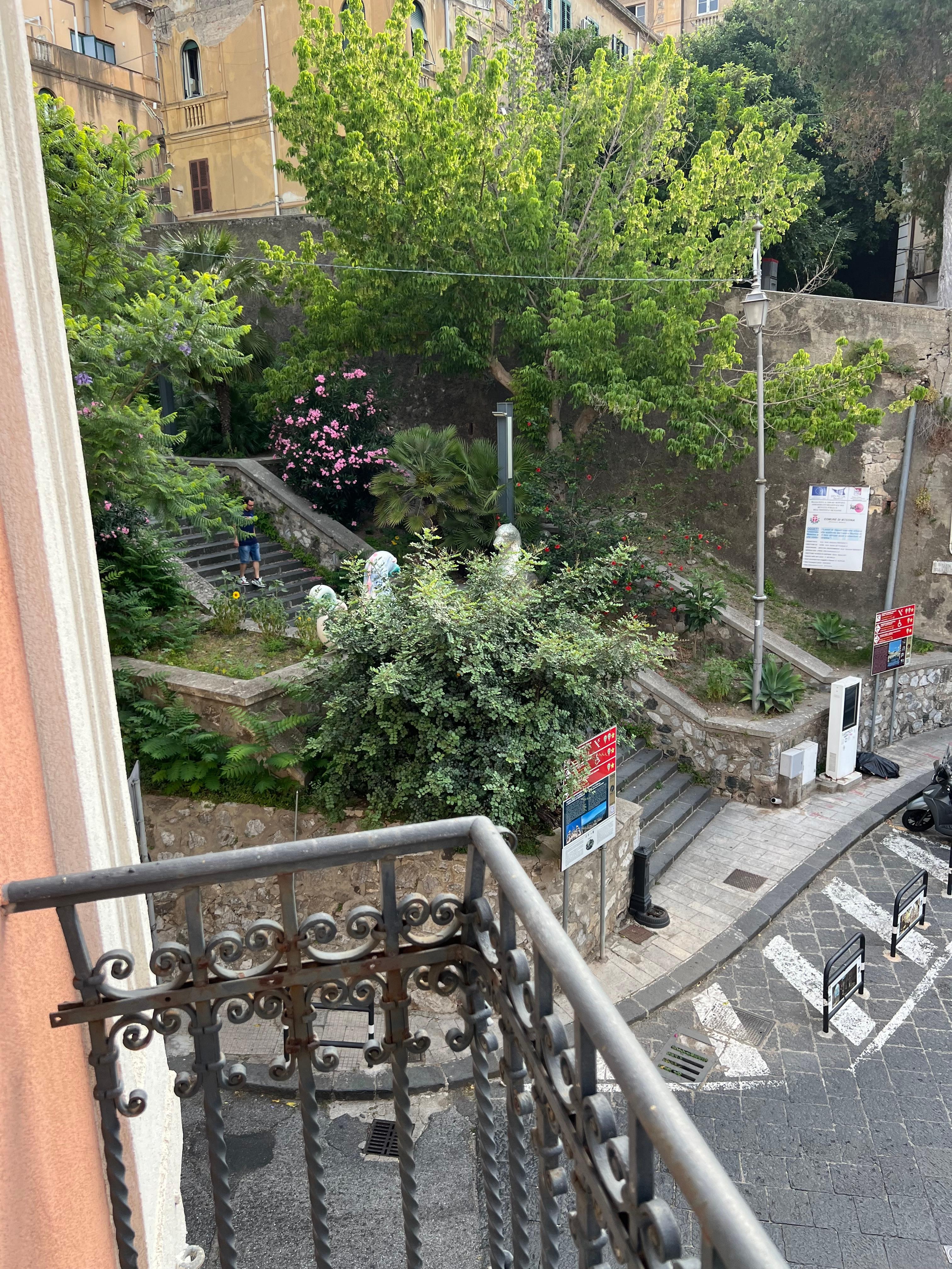 View from our room. Room 202