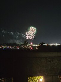 From balcony