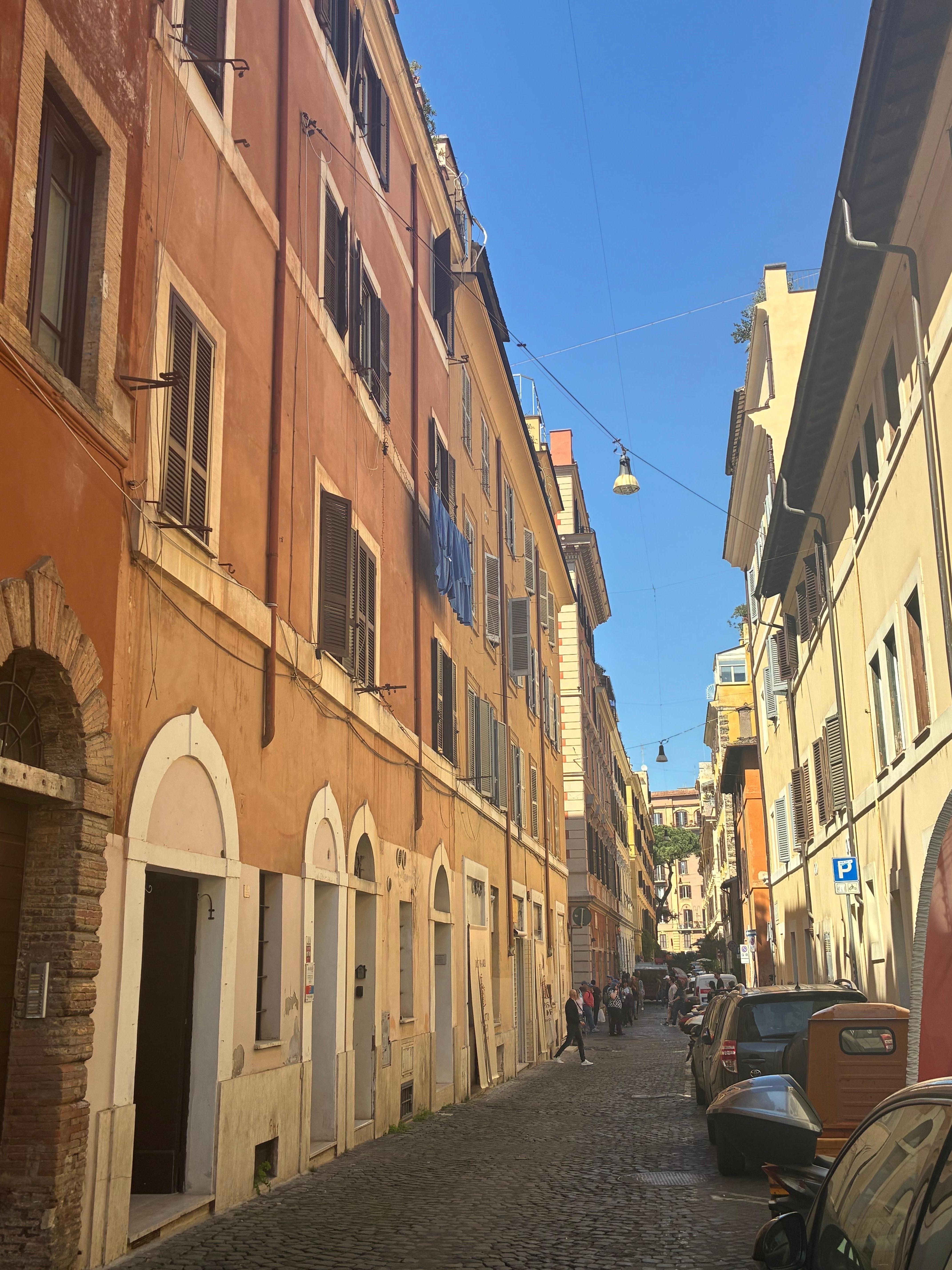 The street Borgo Vittorino