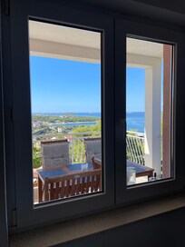 Blick aus dem Küchenfenster
