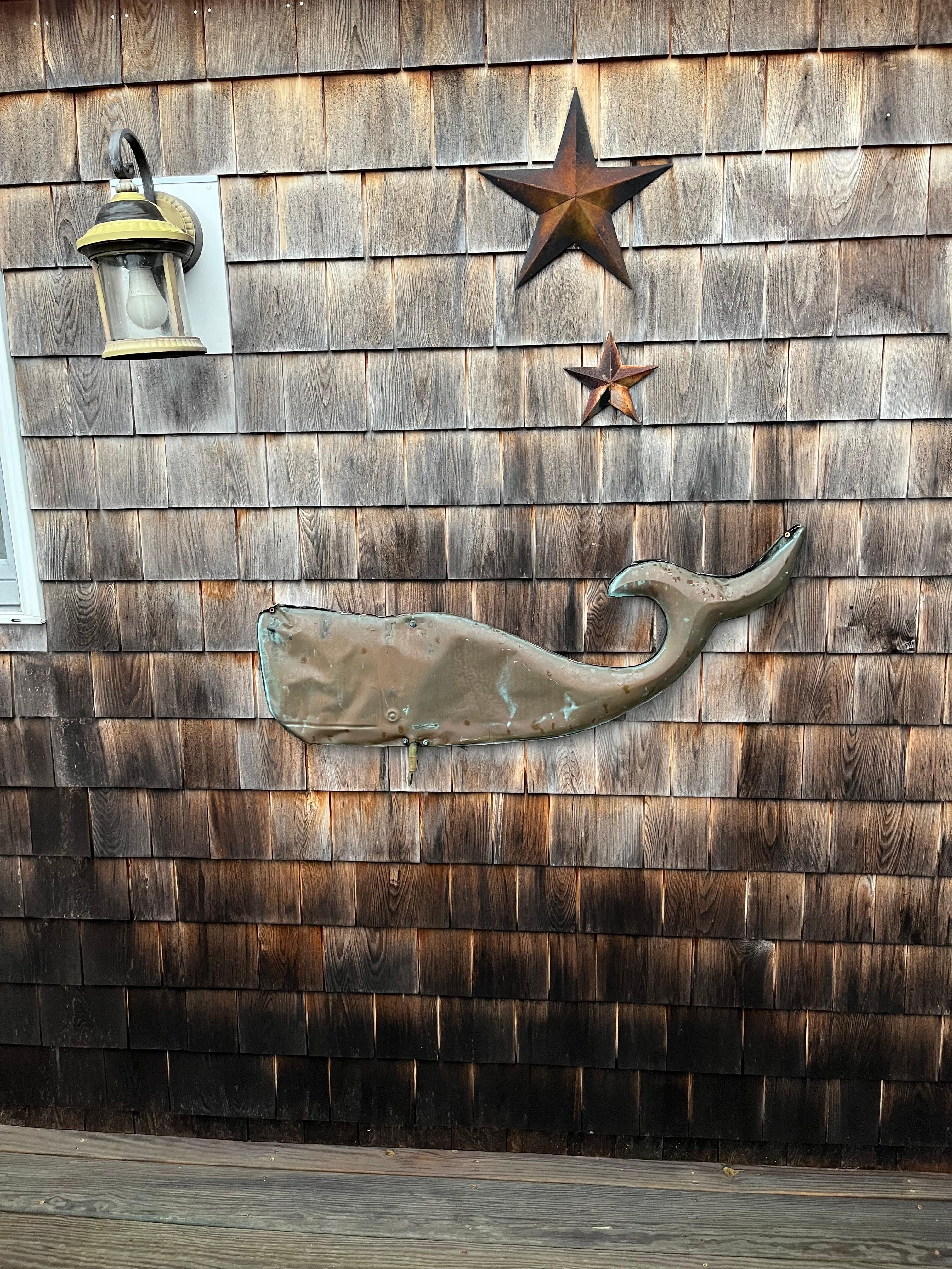 Well lite entrance with ocean motif