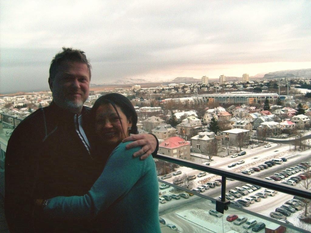 View from the top of hotel