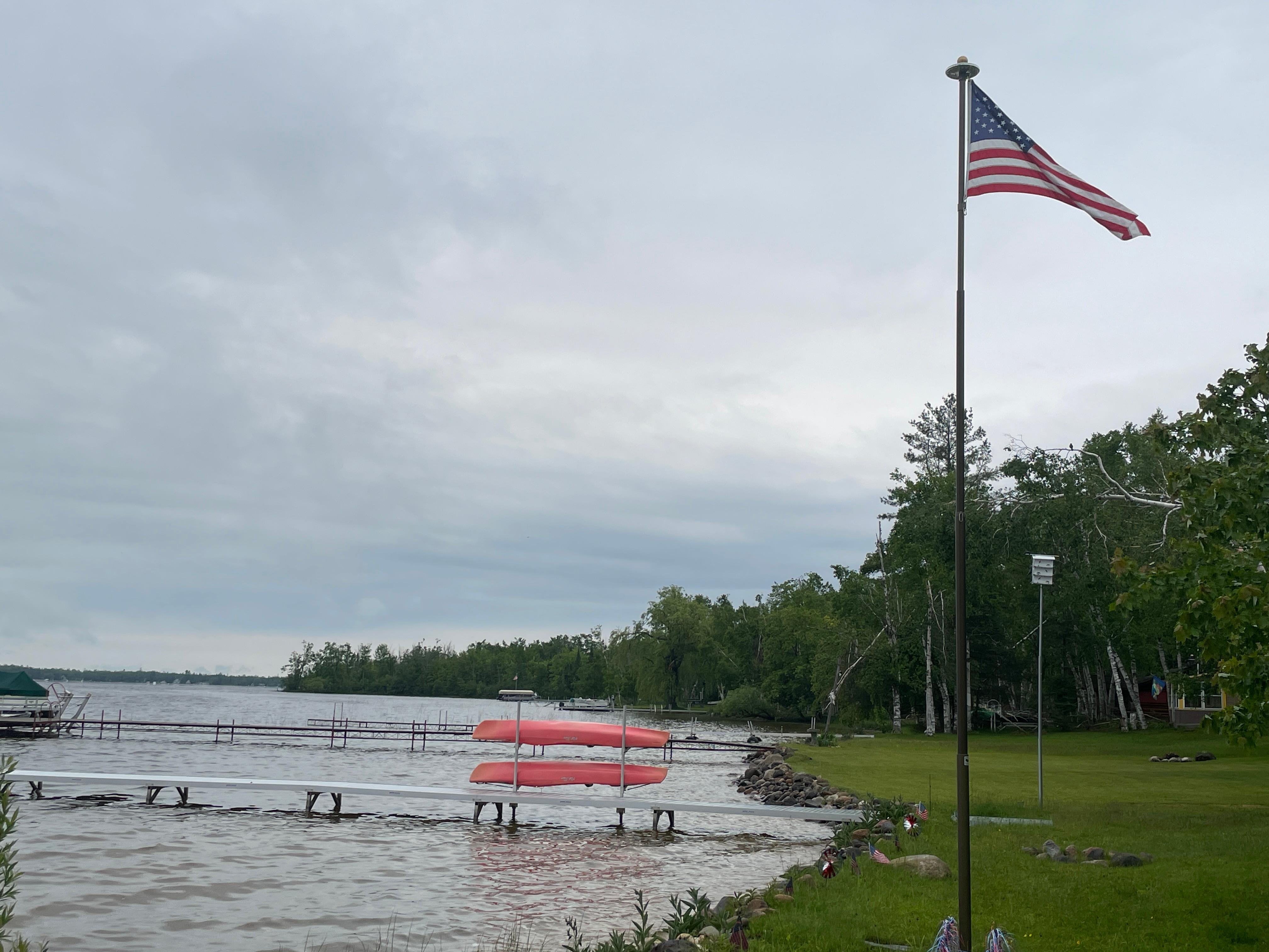 View from the cabin.
