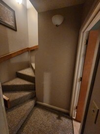 Main bedroom is upstairs