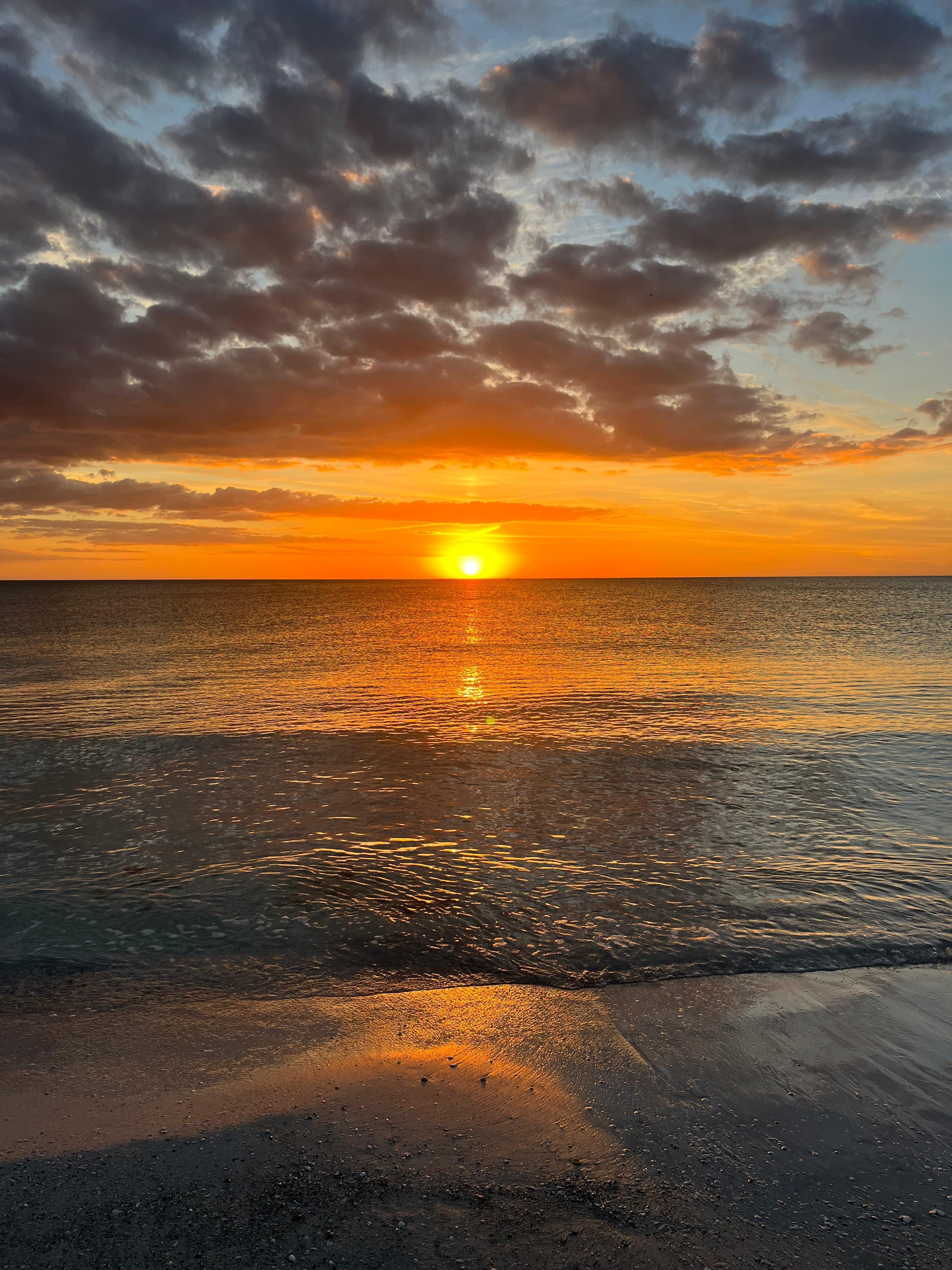 The sunsets are magnificent 