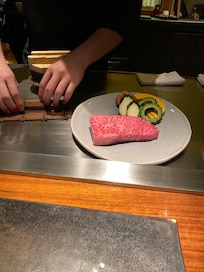 Okinawan Wagyu sirloin at Kise